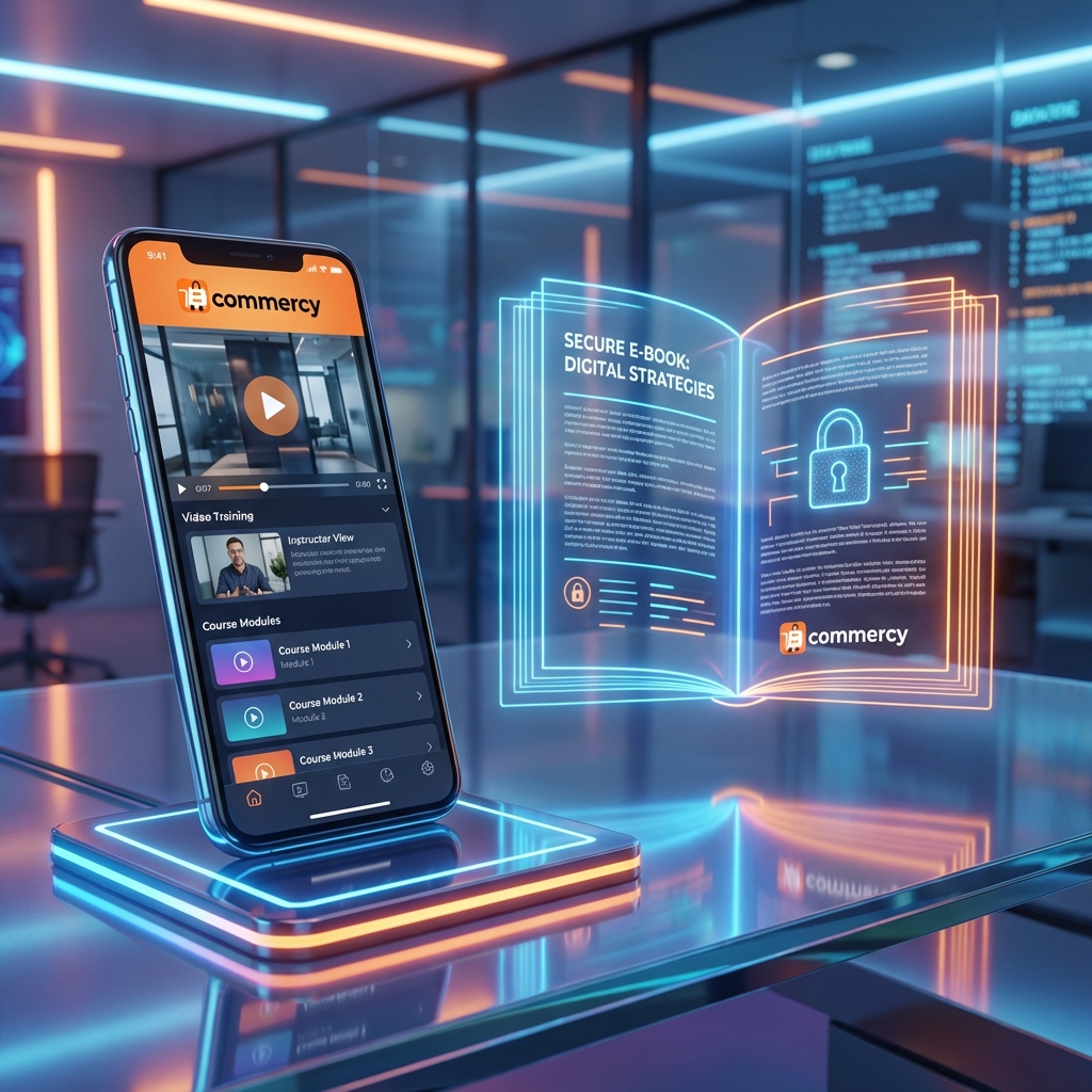 Vente de produits digitaux et formations